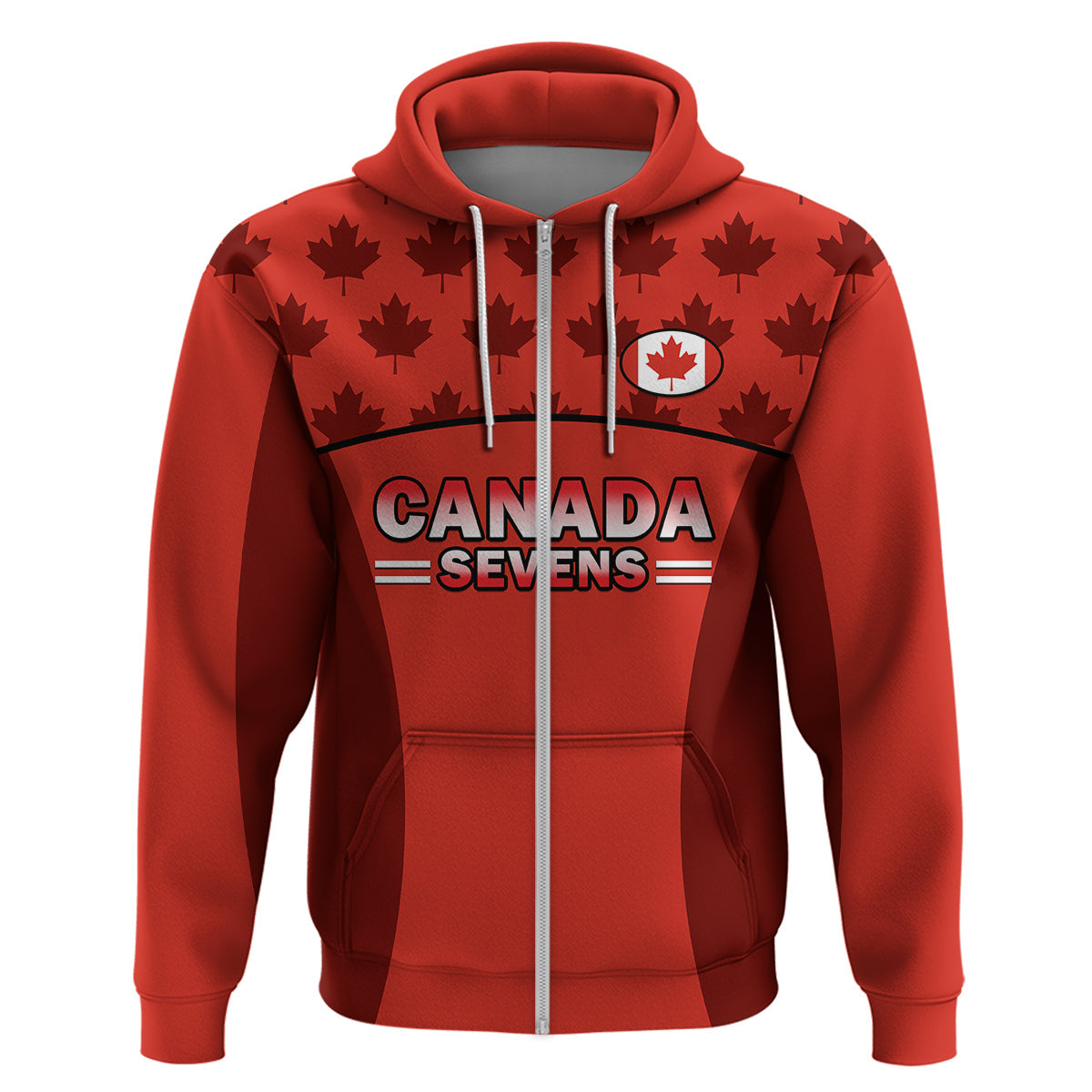 Custom Canada Rugby 7s Sporty Style Hoodie LT14