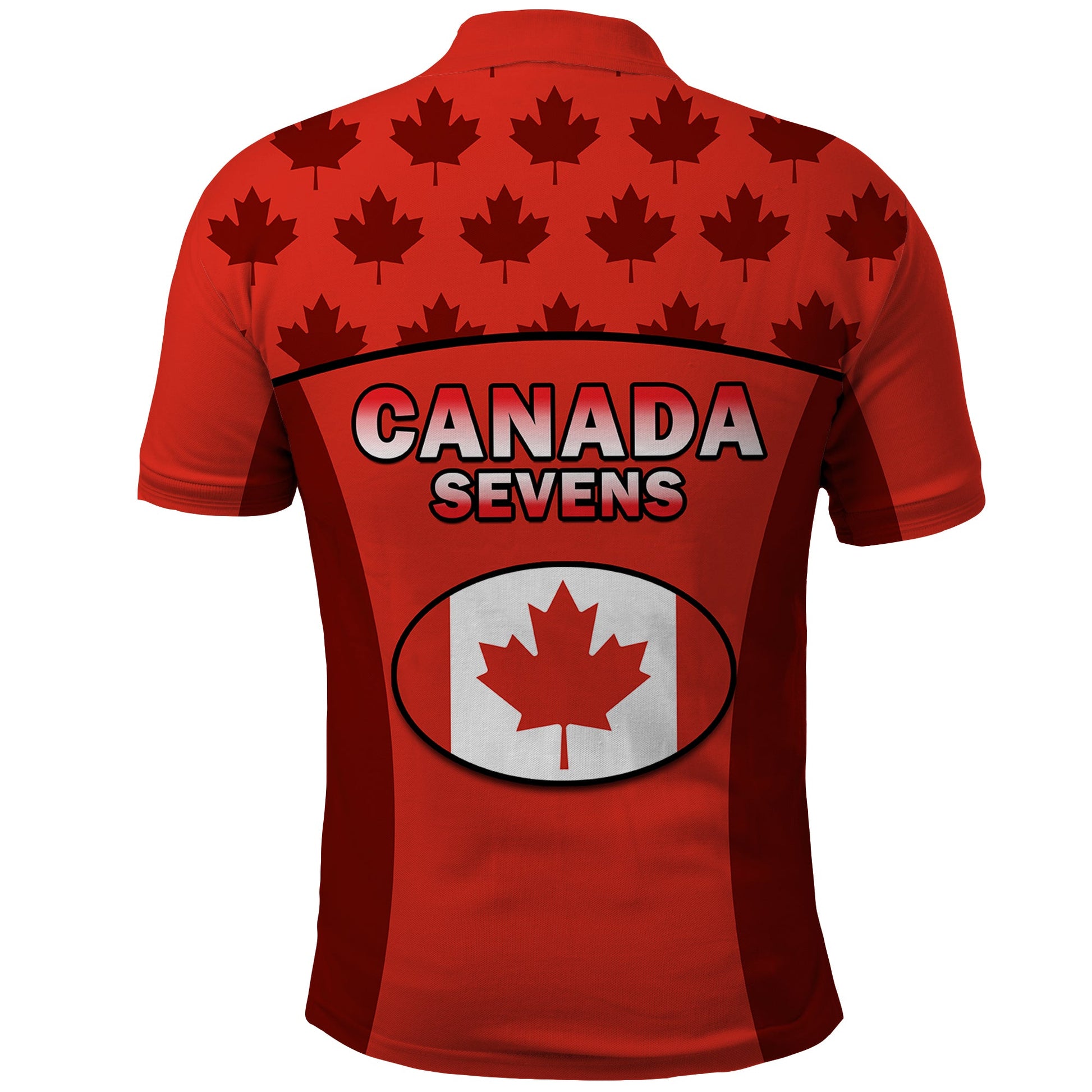 Canada Rugby 7s Polo Shirt Sporty Style LT14