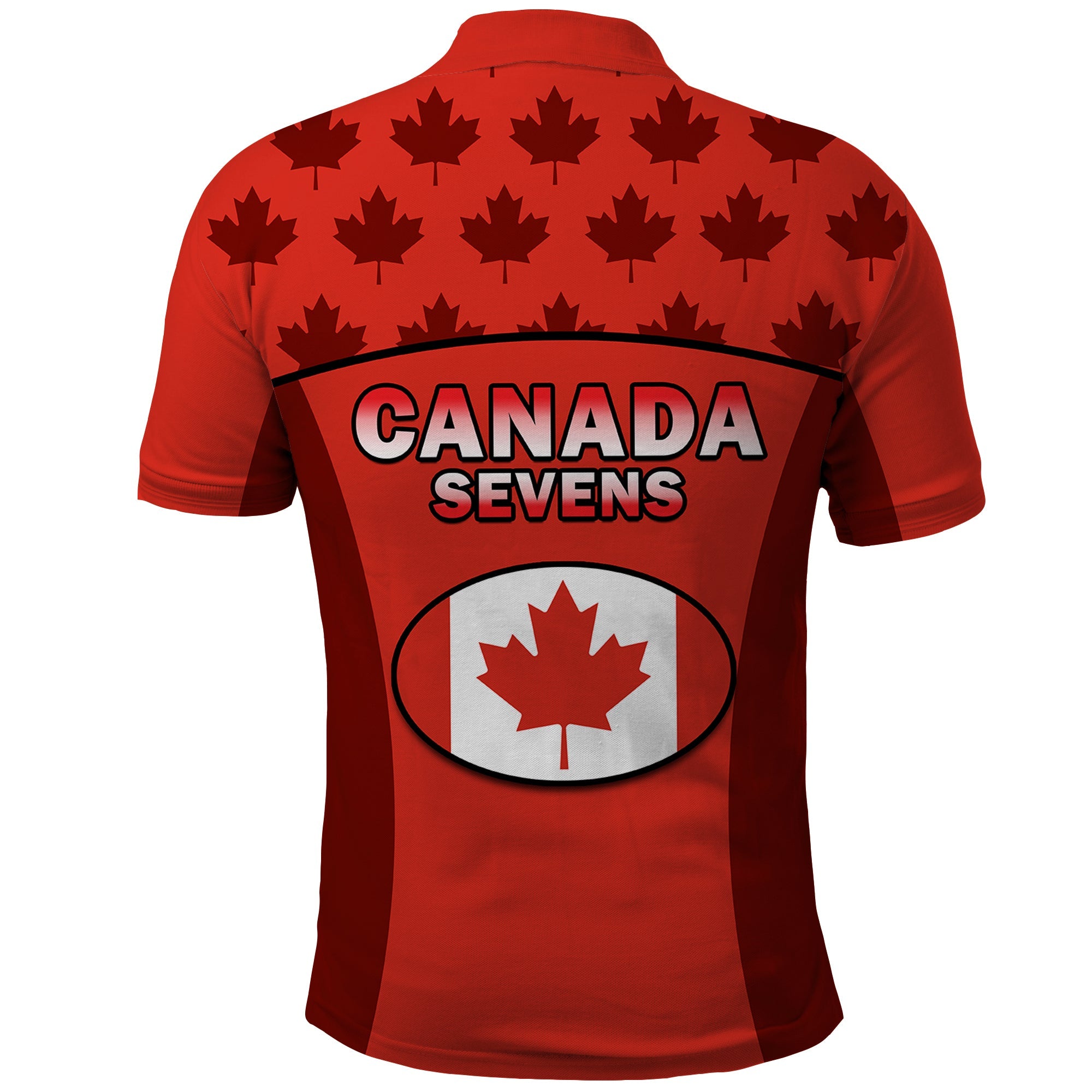 Canada Rugby 7s Polo Shirt Sporty Style LT14