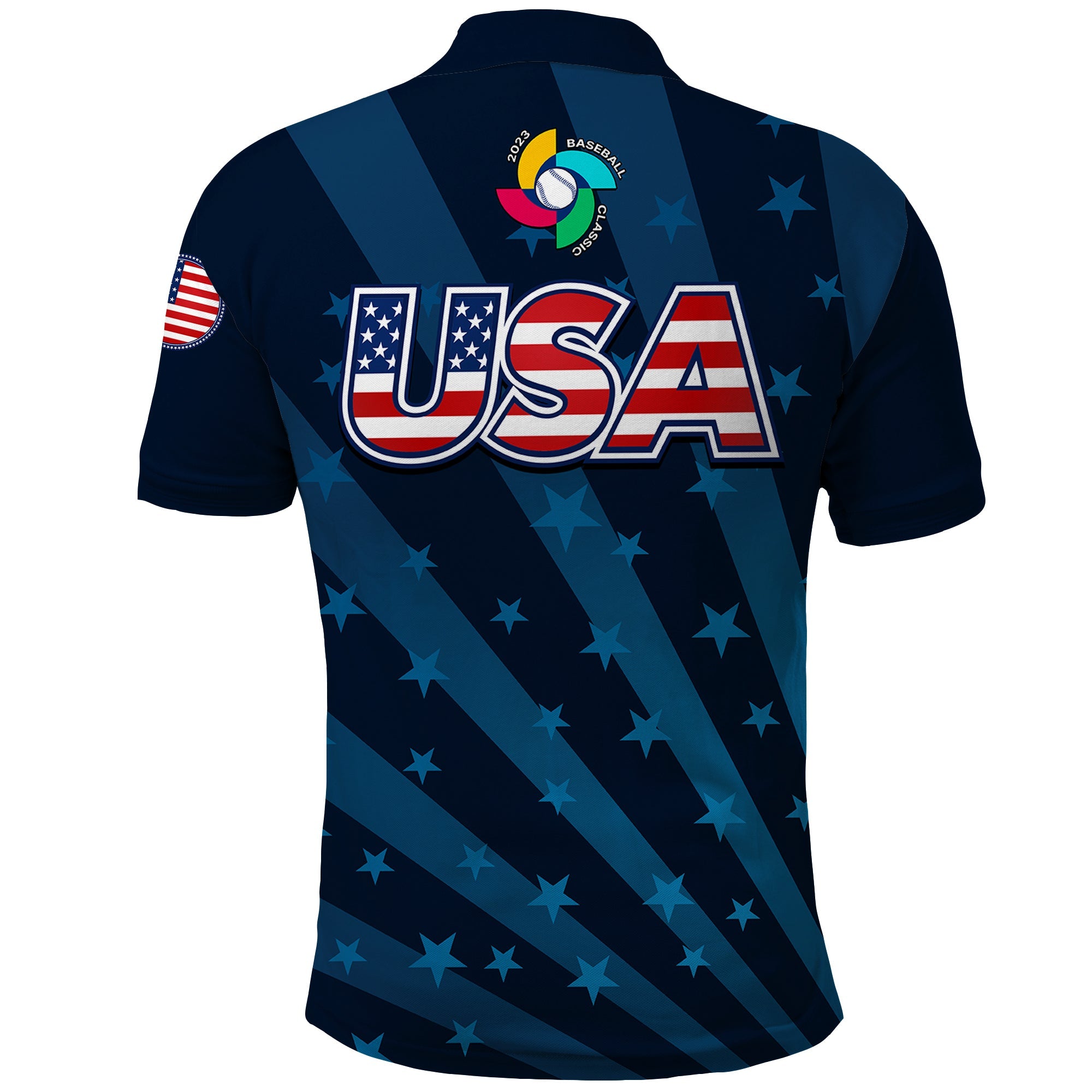 United States 2023 Baseball Classic Polo Shirt LT9