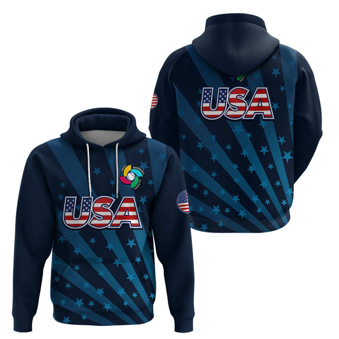 United States 2023 Baseball Classic Hoodie LT9