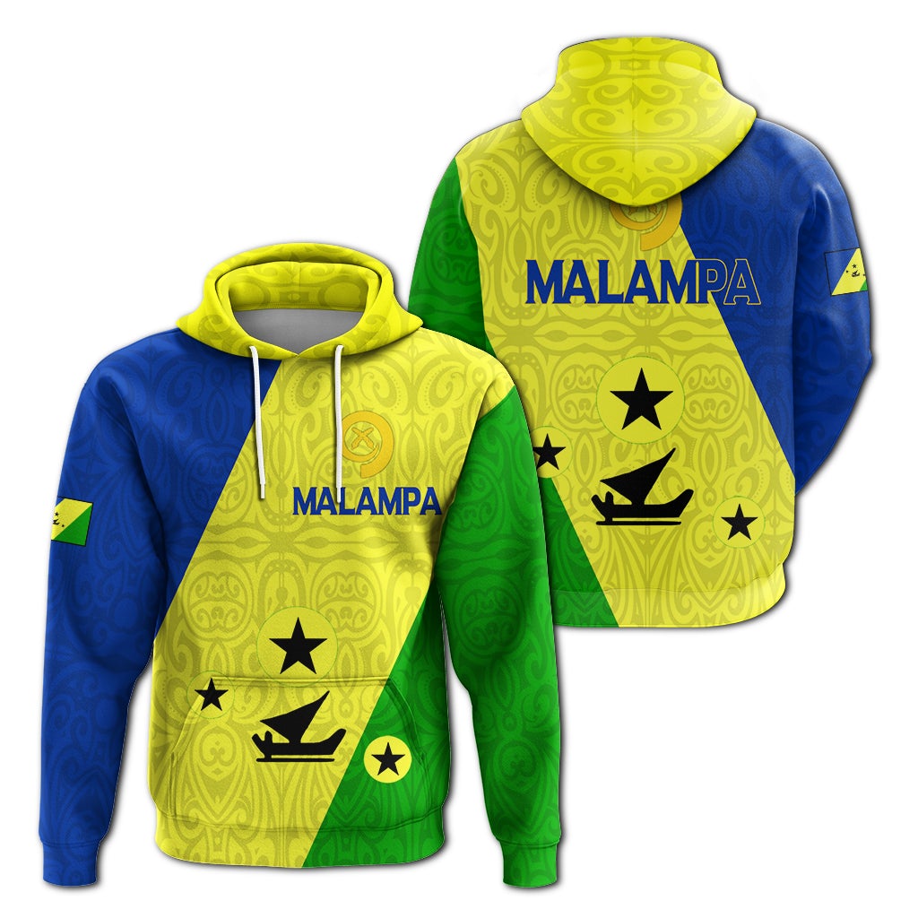 Vanuatu Malampa Province Hoodie Flag Style LT12