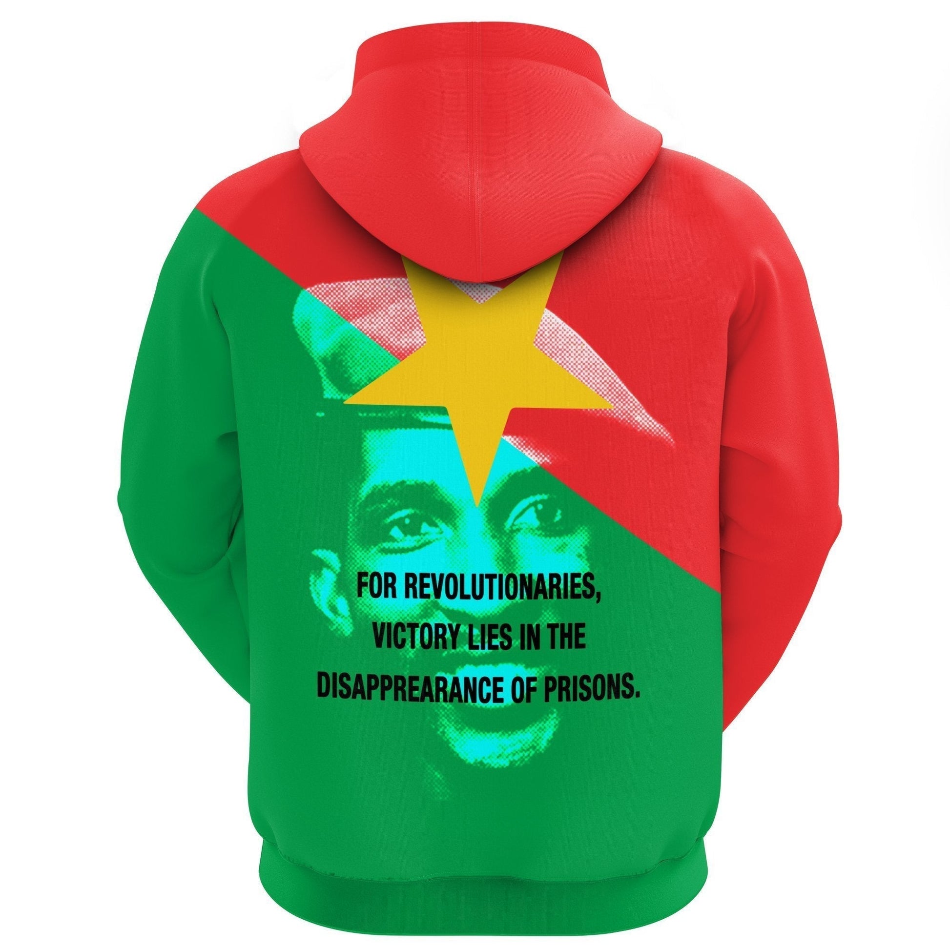 African Hoodie Thomas Sankara Historic Pullover Hoodie