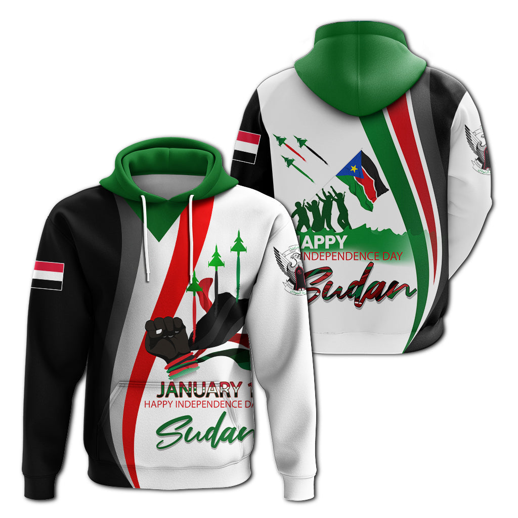 Sudan Happy Independence Day Hoodie - LT2