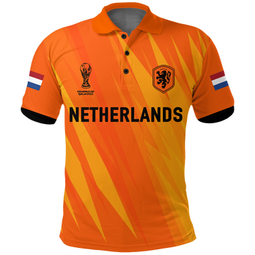 Custom Netherlands Polo Shirt Football 2022 Champions Pride LT12