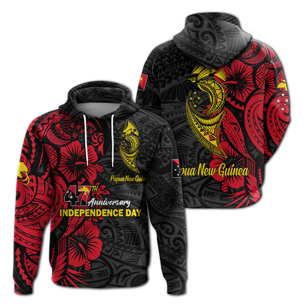 Papua New Guinea 47th Independence Day Bird Of Paradise Hoodie LT2