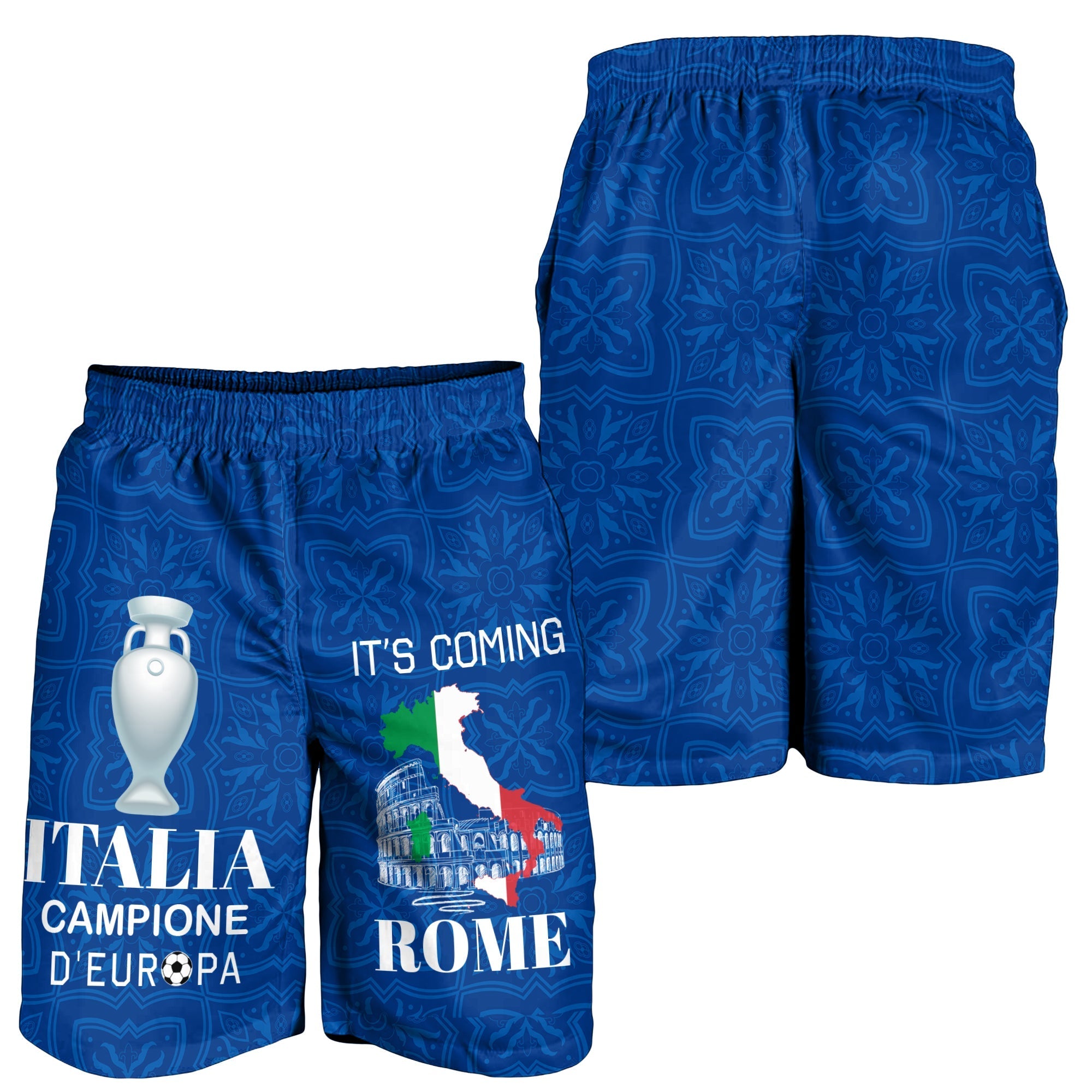 Italia Campione D'Europa - It is coming to Rome Men Shorts Blue LT4