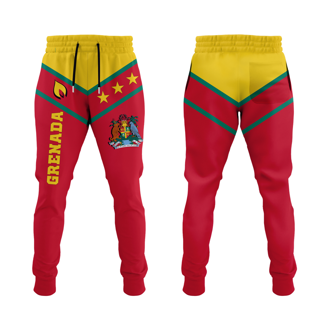 Grenada Jogger Pants - Proud Grenadian LT12