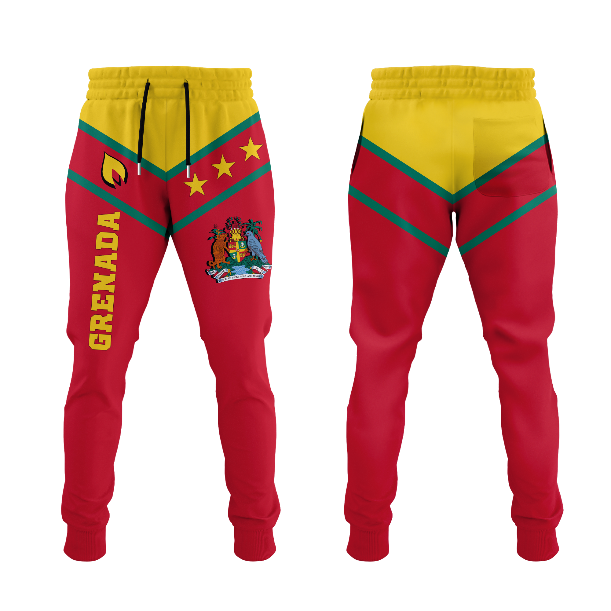 Grenada Jogger Pants - Proud Grenadian LT12