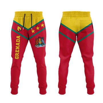 Grenada Jogger Pants - Proud Grenadian LT12