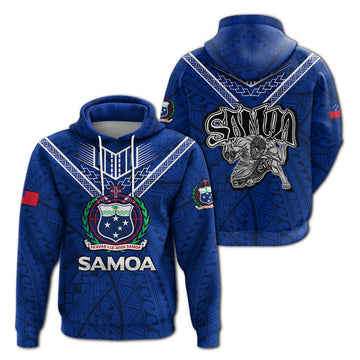 Samoa Hoodie Samoan Warrior Pride LT12