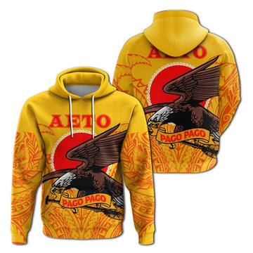American Samoa Hoodie Aeto Pago Pago Eagle LT12
