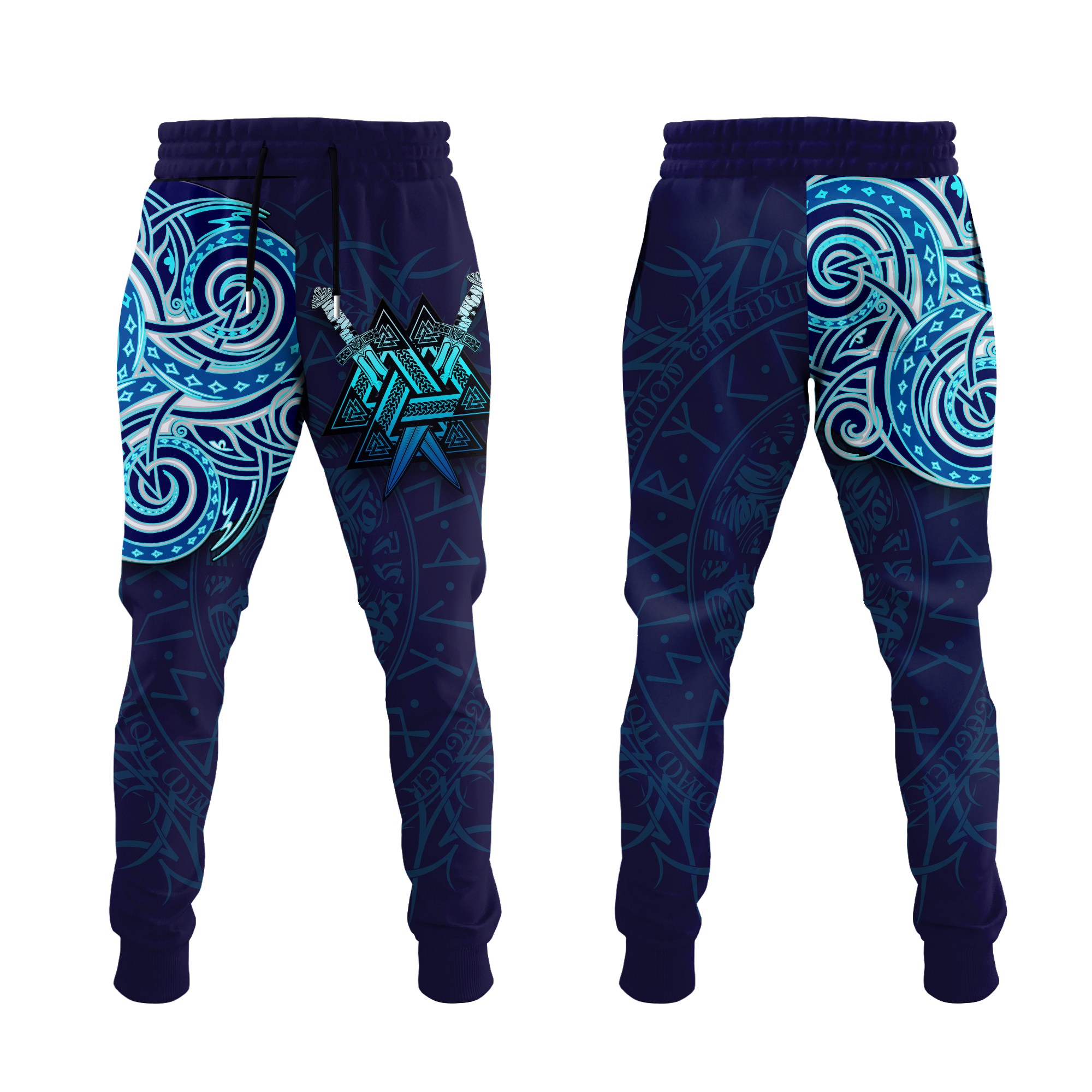 Viking Valknut Tattoo Art Jogger Pants LT12