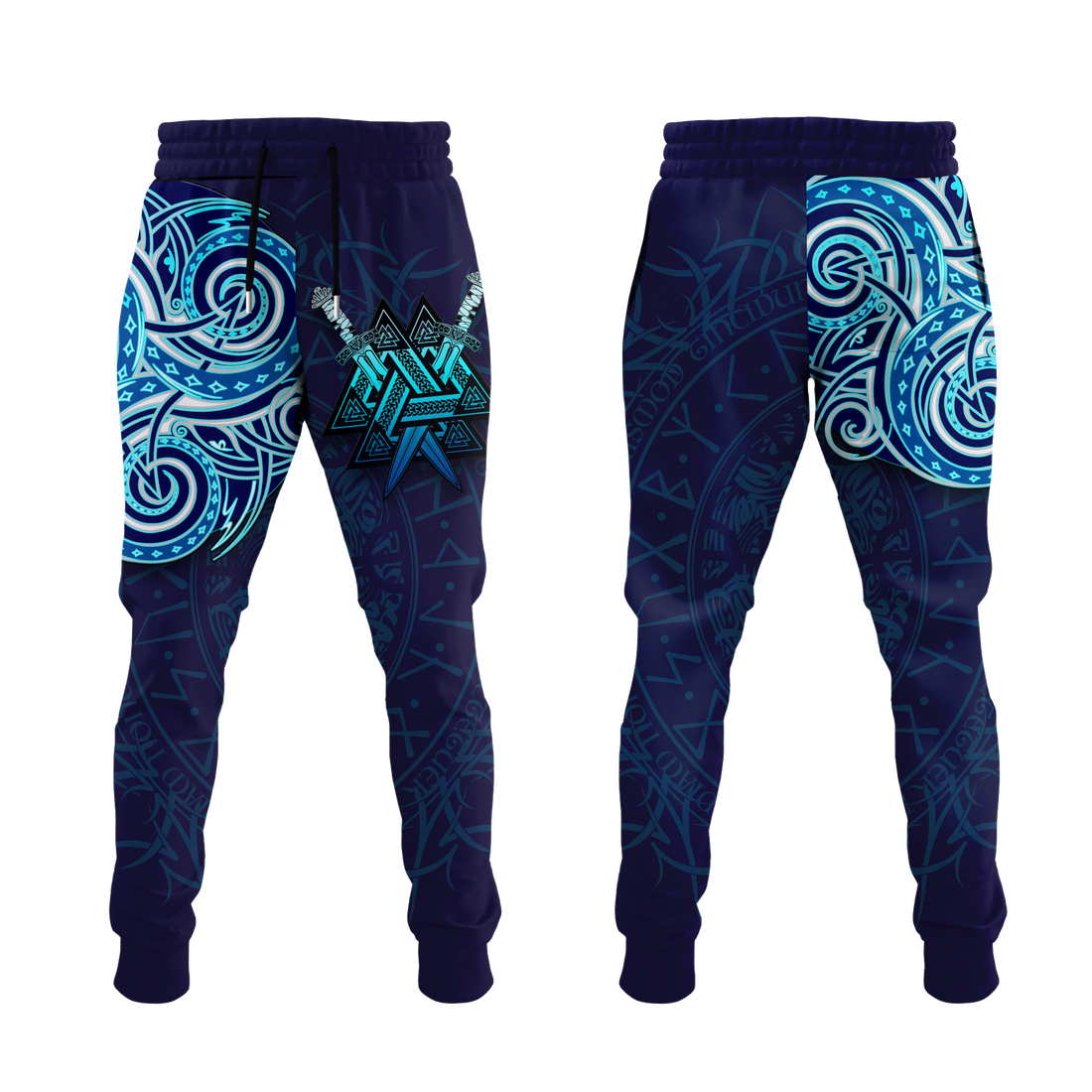 Viking Valknut Tattoo Art Jogger Pants LT12