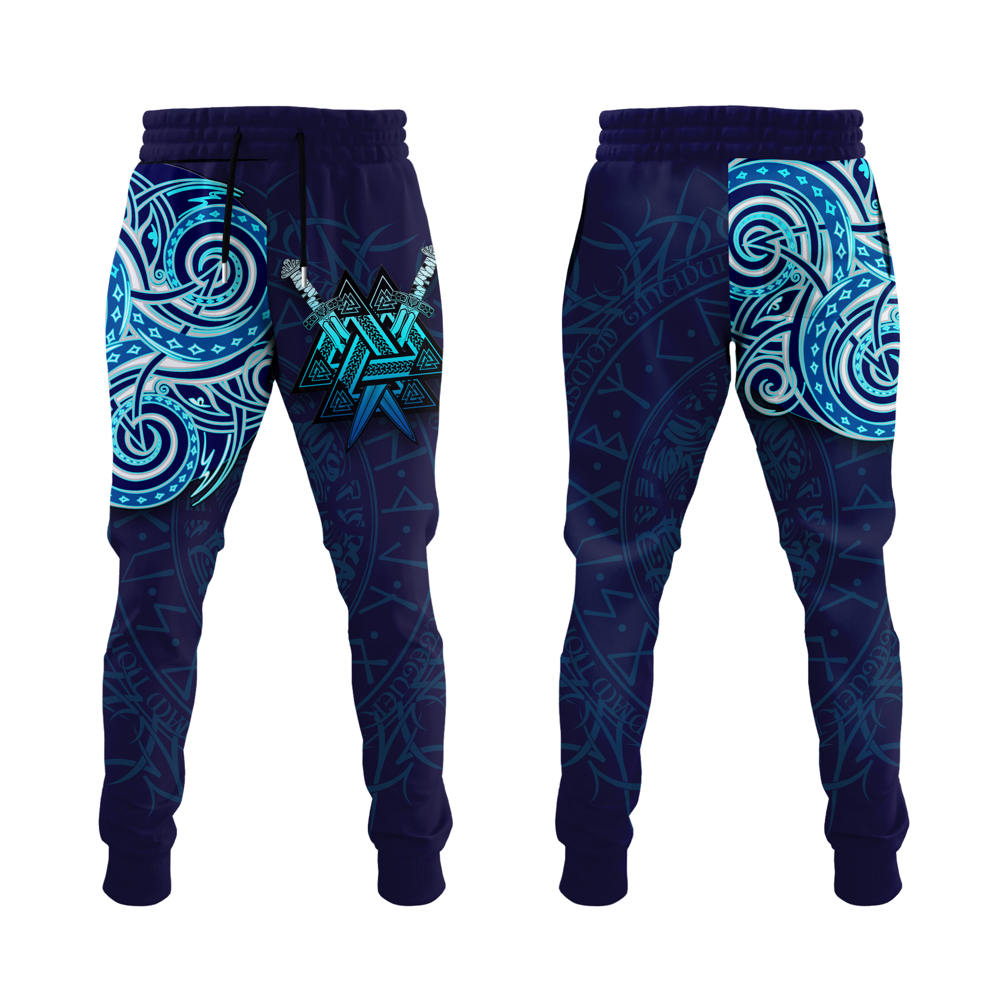 Viking Valknut Tattoo Art Jogger Pants LT12