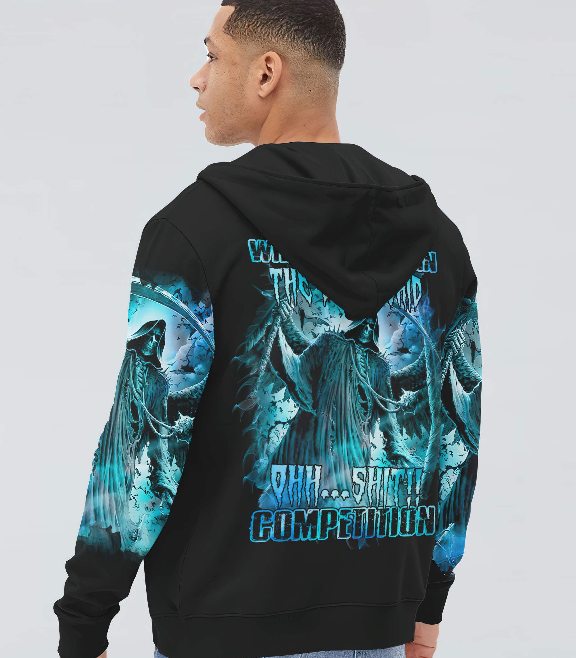 When I Was Born Devil Said Skull Hoodie