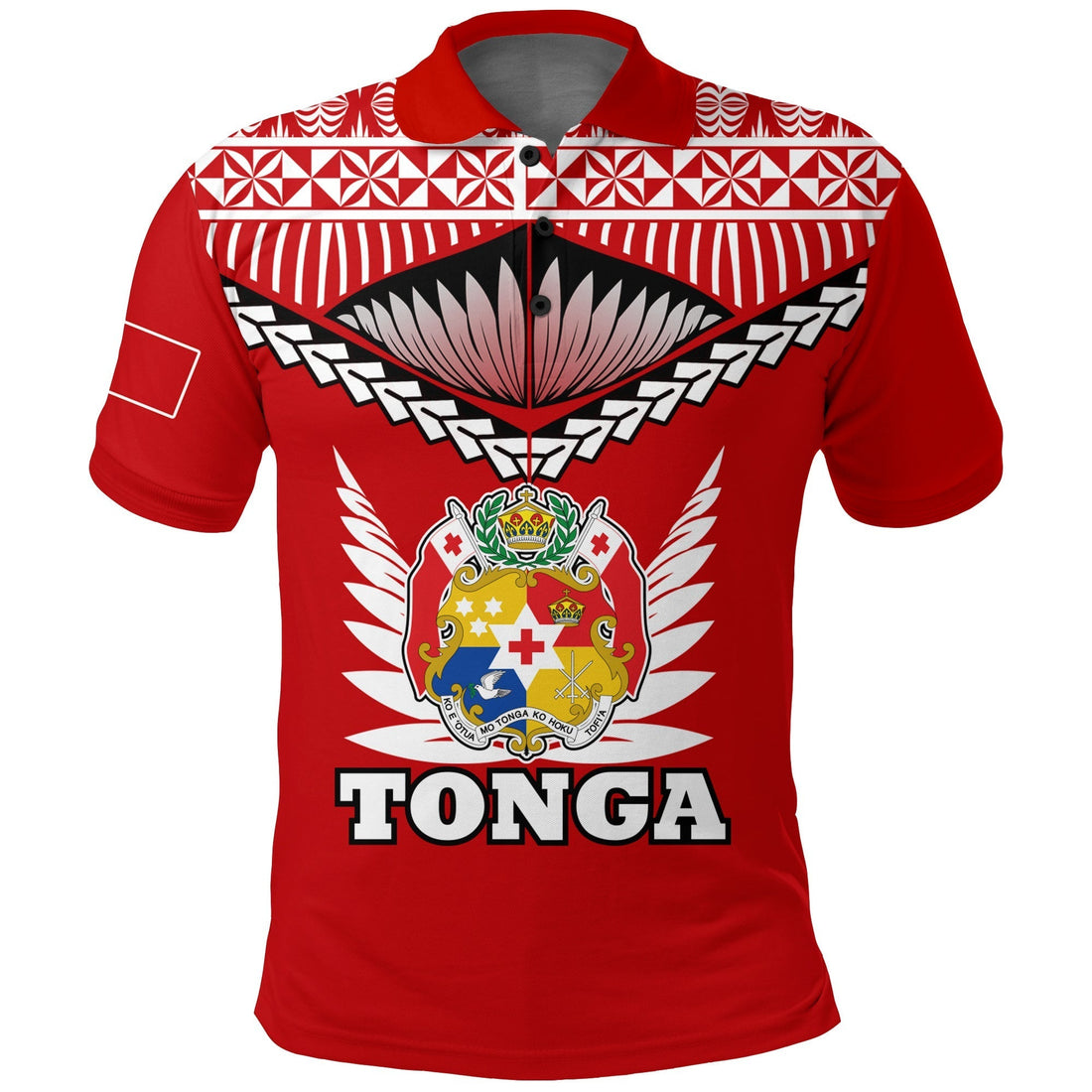 Tonga Polo Shirt Tongan Pride LT12