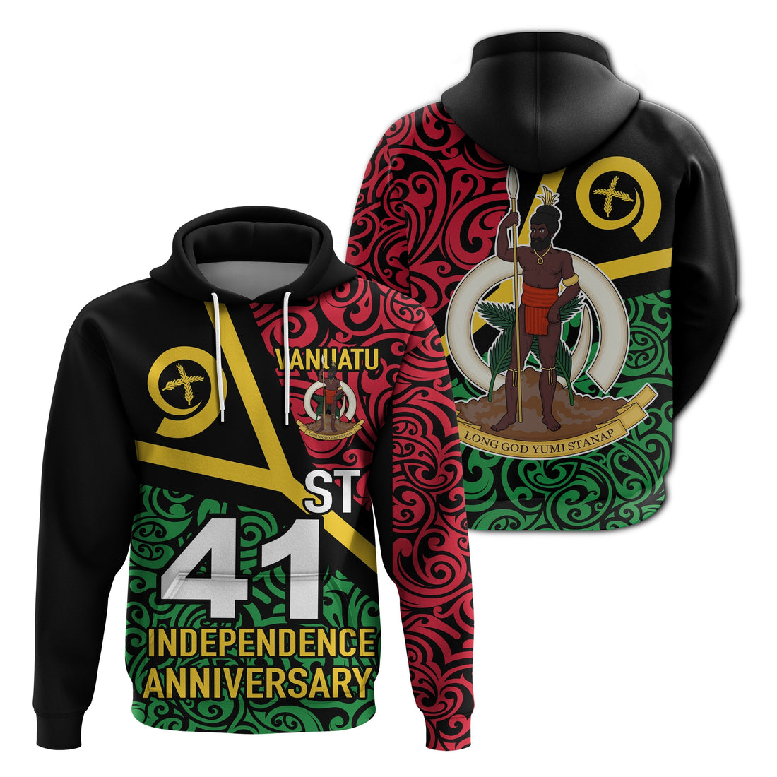 Vanuatu Independence Day Hoodie LT20