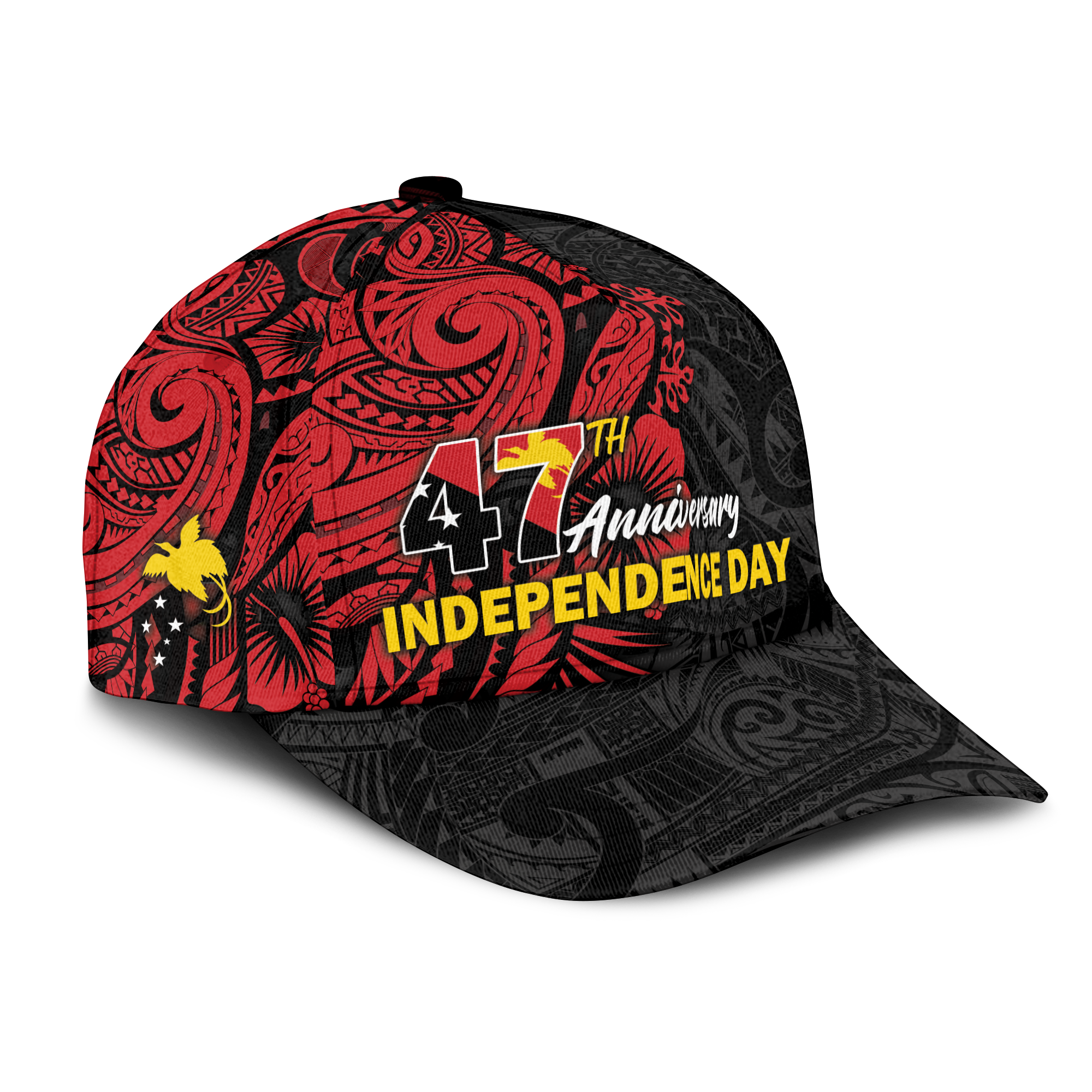 Papua New Guinea 47th Independence Day Bird Of Paradise Cap LT2