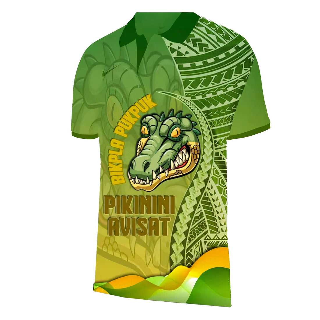 BIKPLA PUKPUK Polo Shirt Polynesian Style RLT13