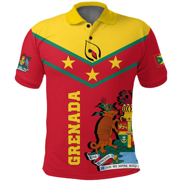 Grenada Polo Shirt Proud Grenadian LT12