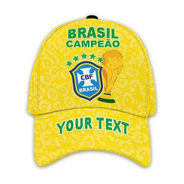 Custom Brazil Football Polo Shirt World Cup Champions Soccer 2022 Selecao Brasil Campeao Ver.01 LT13
