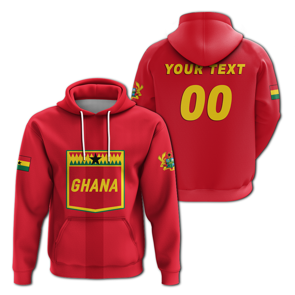 Custom Ghana Football 2022 Champions Pride Hoodie LT12