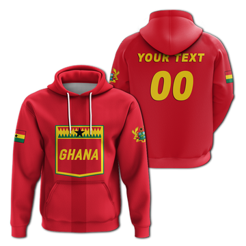 Custom Ghana Football 2022 Champions Pride Hoodie LT12
