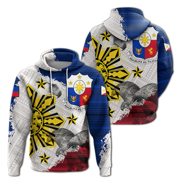 Philippines Filipino Tribal Eagle Hoodie LT2