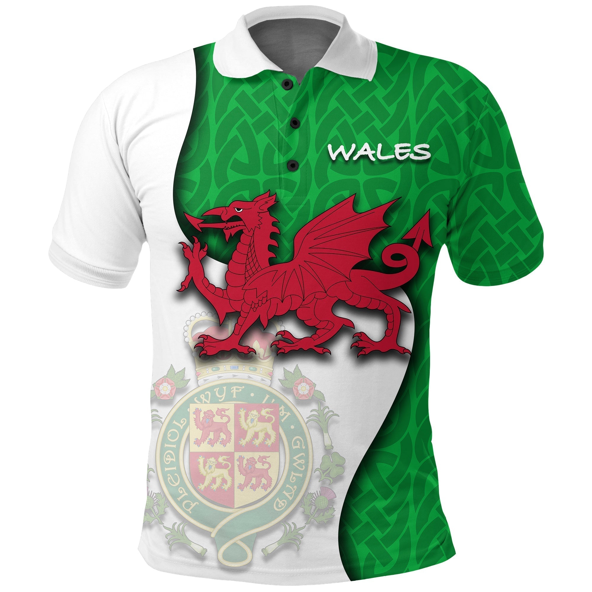 Wales Dragon 2021 Polo Shirt LT20