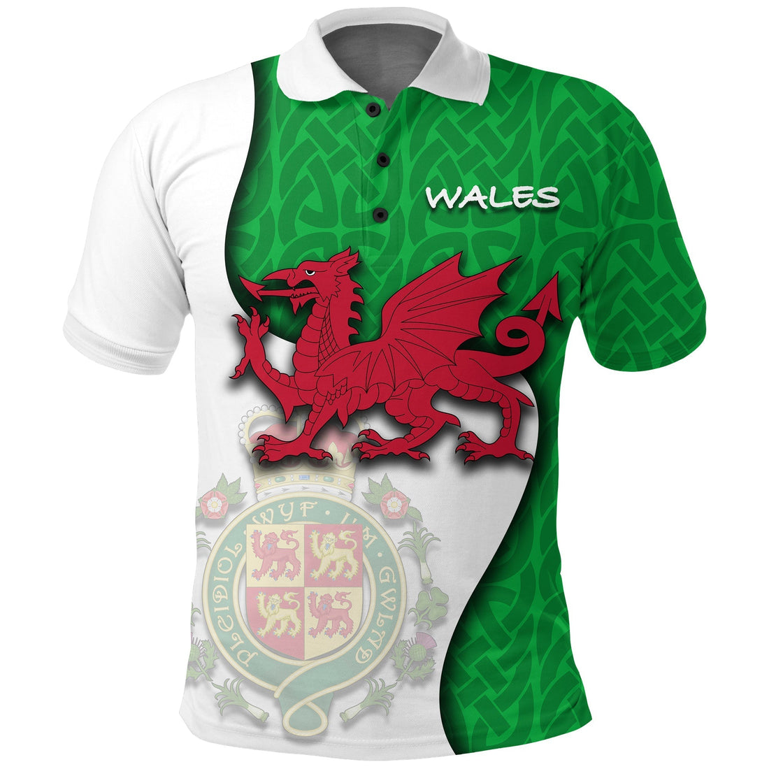 Wales Dragon 2021 Polo Shirt LT20