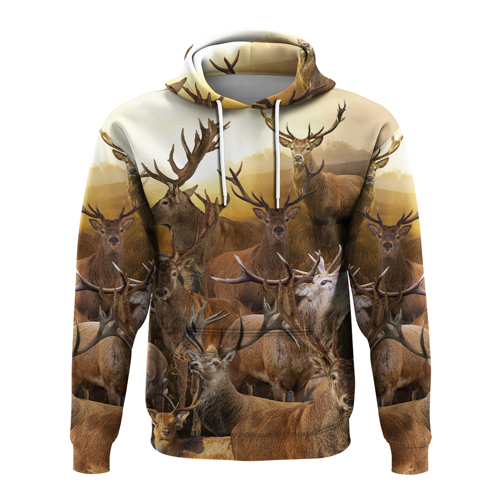 Deer Hunting Like Hunting, Like Wild Life Hoodie LT2