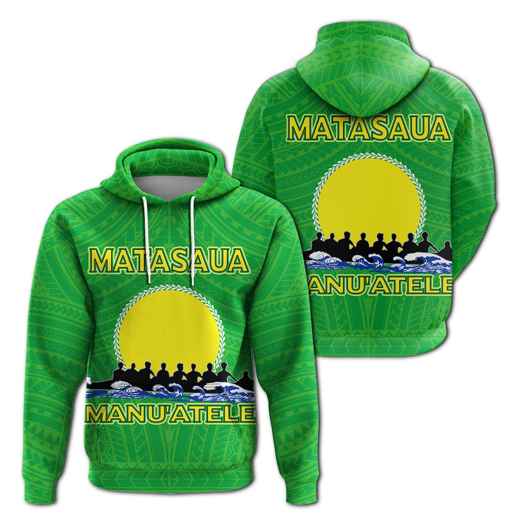 American Samoa Hoodie Matasaua Manua Pride LT12