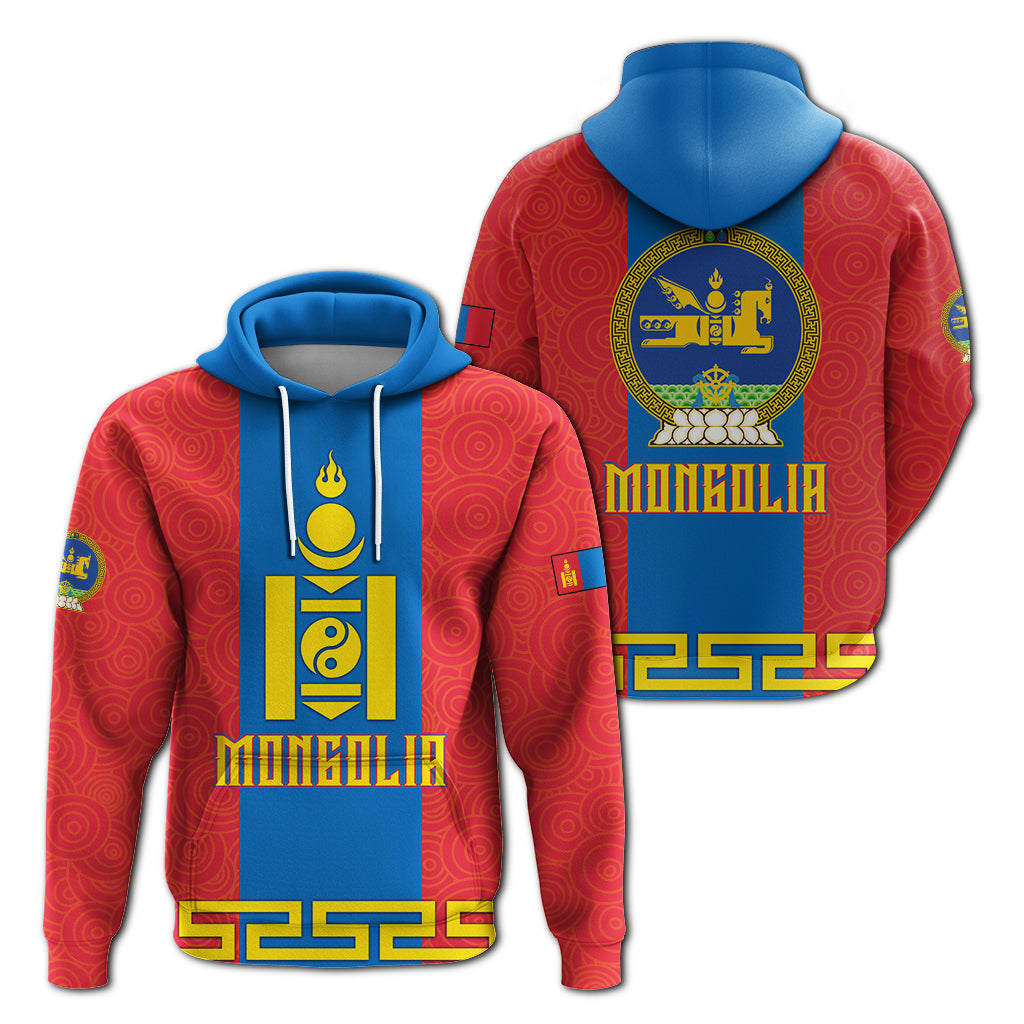 Mongolia Hoodie Proud Mongolian LT12