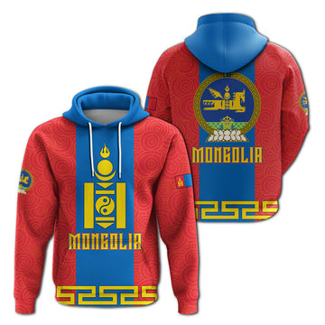 Mongolia Hoodie Proud Mongolian LT12