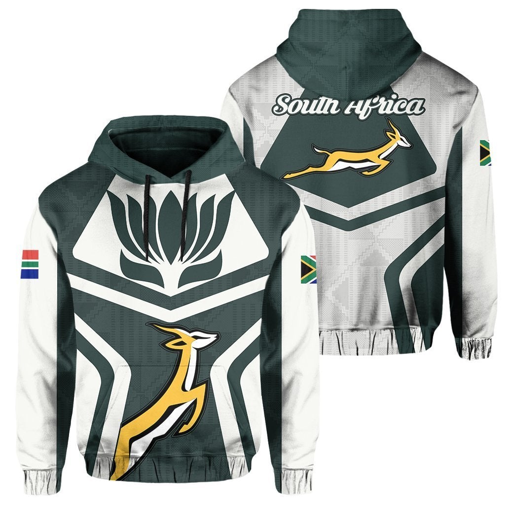 African Hoodie South Africa Springbok Protea Pullover Ryan Style