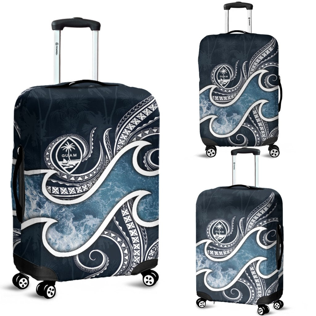 Guam Polynesian Luggage Covers - Ocean Style