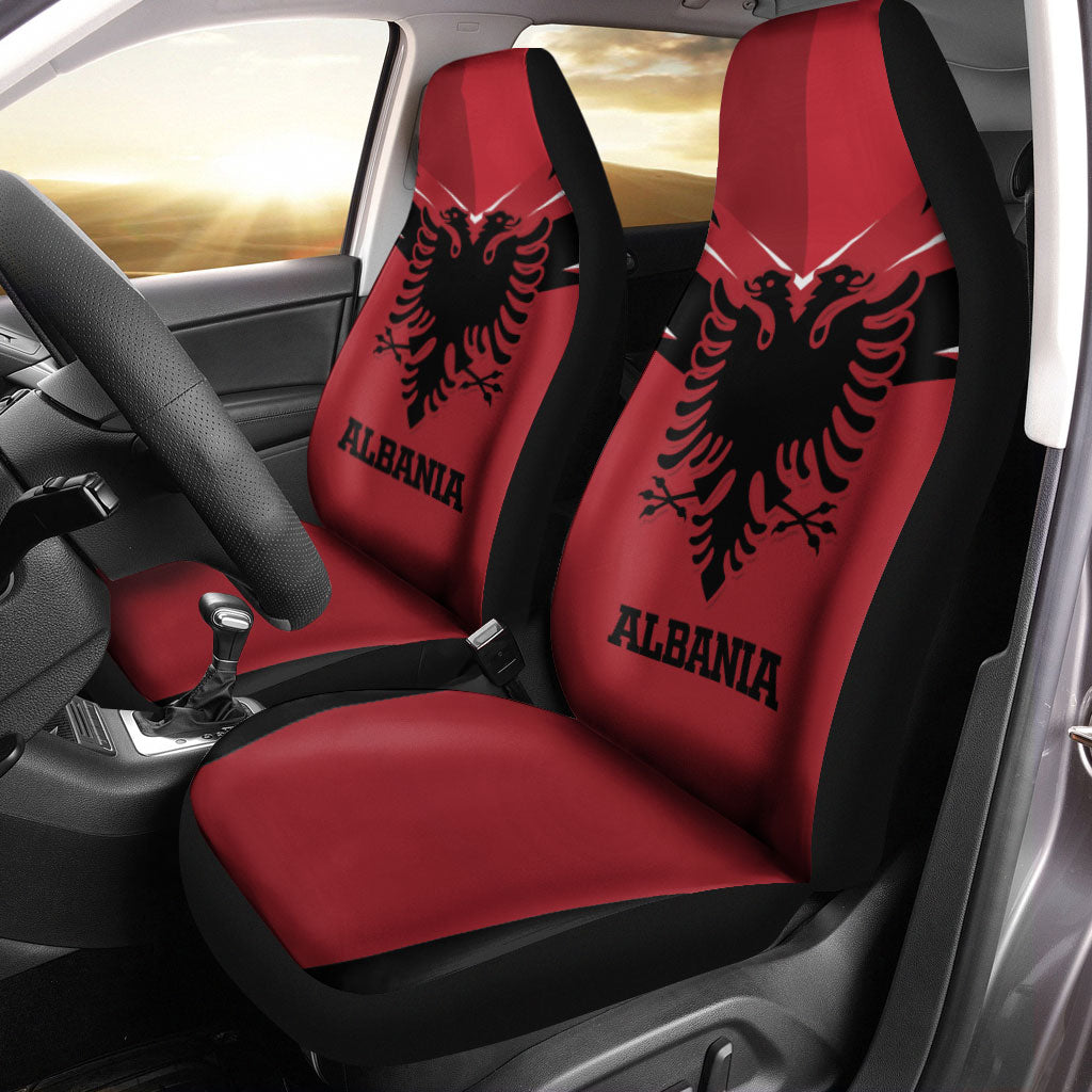 Albania Pride Car Seat Covers LT12