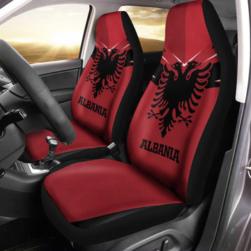 Albania Pride Car Seat Covers LT12