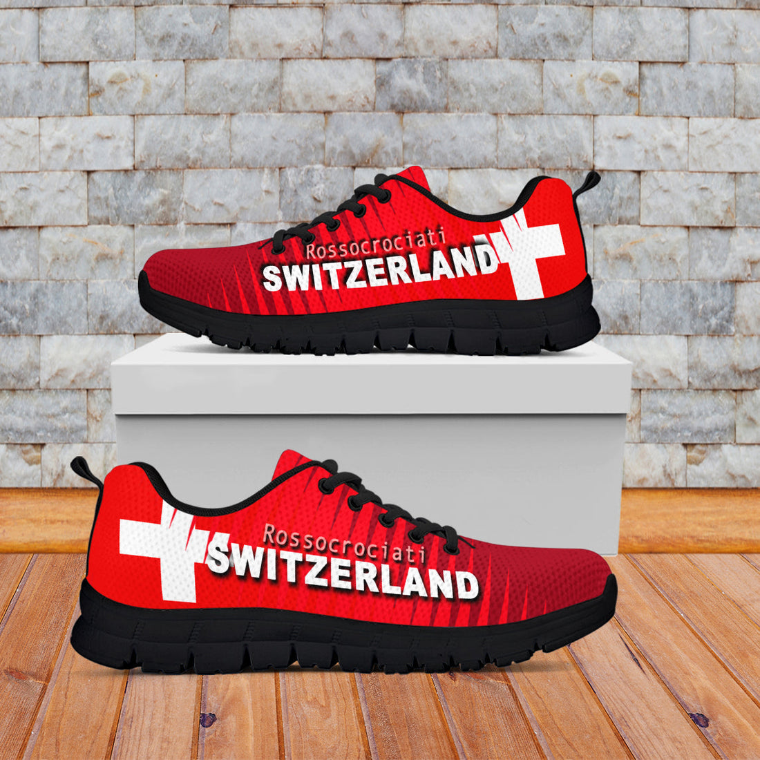 Switzerland Football Sneakers Rossocrociati LT6