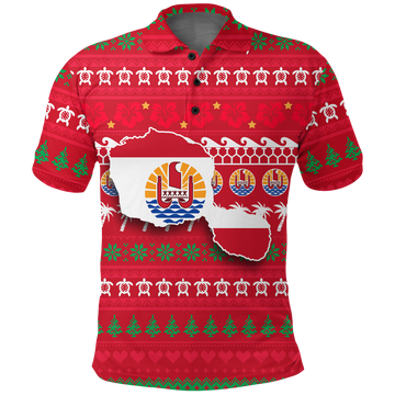 Tahiti Polo Shirt Christmas Ugly Christmas LT12