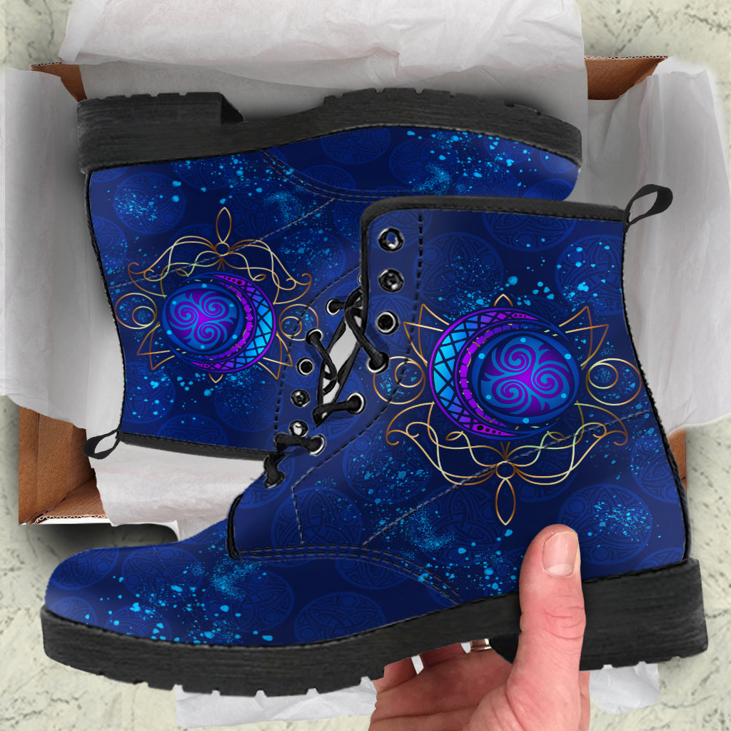 Celtic Moon Elven Style Leather Boots LT12