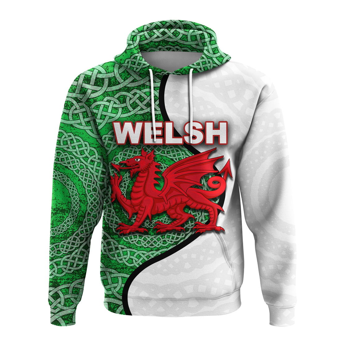 Wales Welsh Dragons Hoodie LT20
