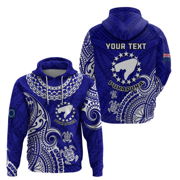 Custom Pukapuka Cook Islands Polynesian Turtle ArHoodie LT14