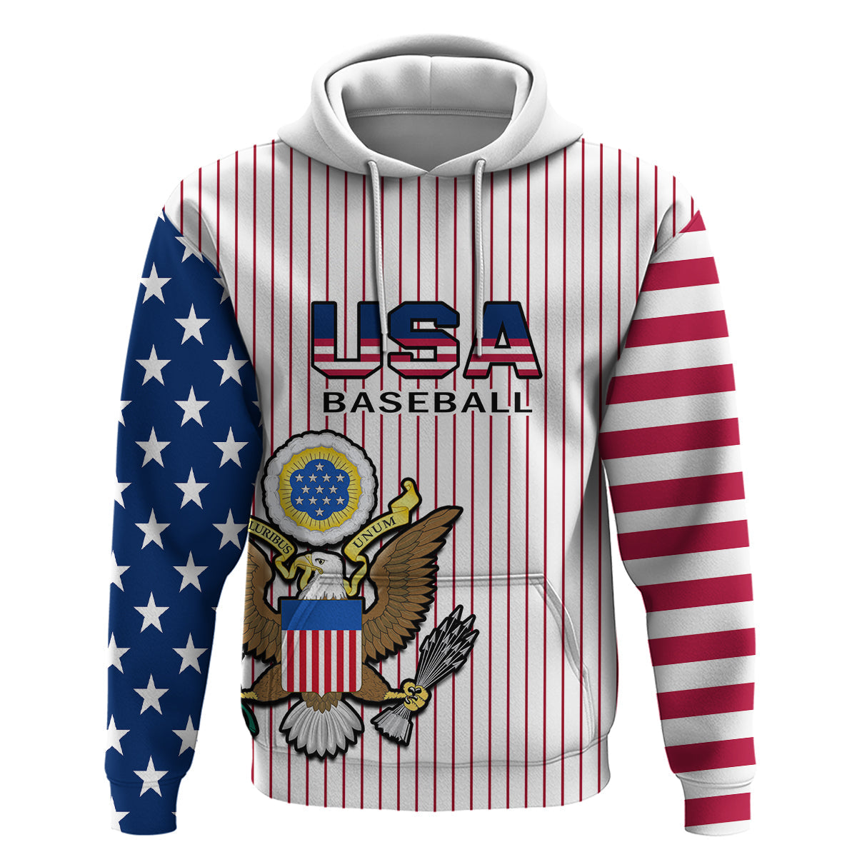 Custom United States 2023 Baseball USA Hoodie Coat Of Arms LT14