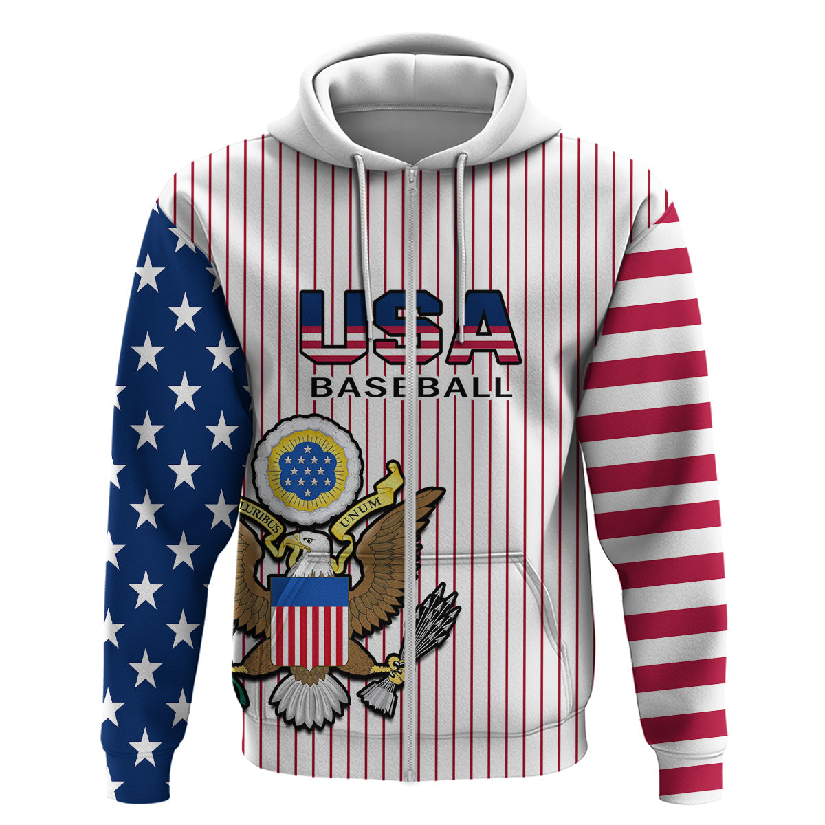 Custom United States 2023 Baseball USA Hoodie Coat Of Arms LT14