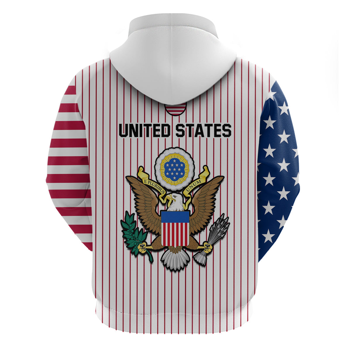 United States 2023 Baseball USA Hoodie Coat Of Arms LT14