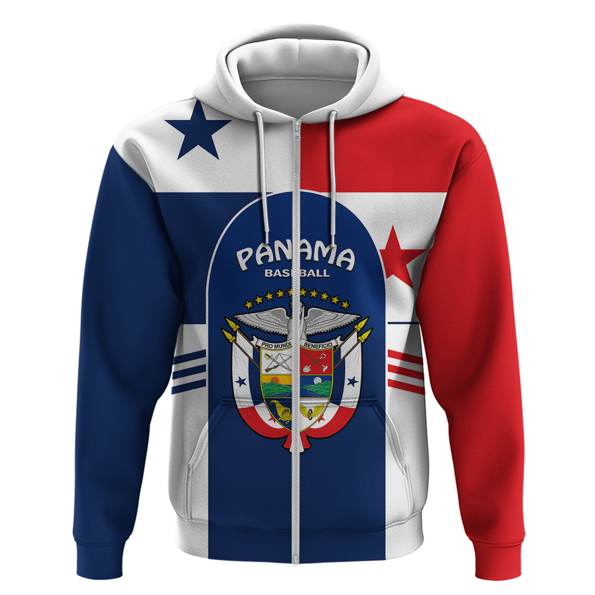 Custom Panama 2023 Baseball Flag Sporty Version Hoodie LT14