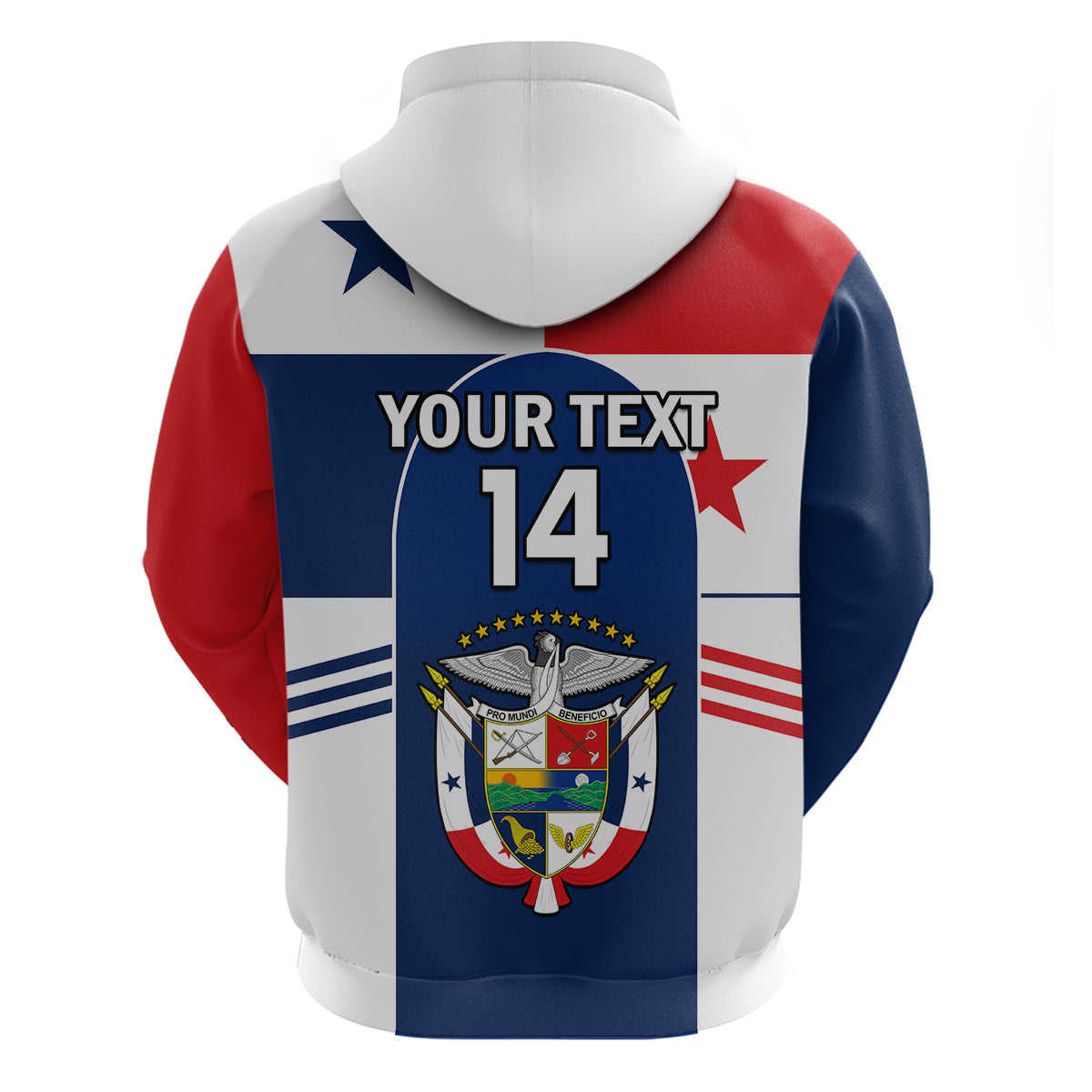 Custom Panama 2023 Baseball Flag Sporty Version Hoodie LT14