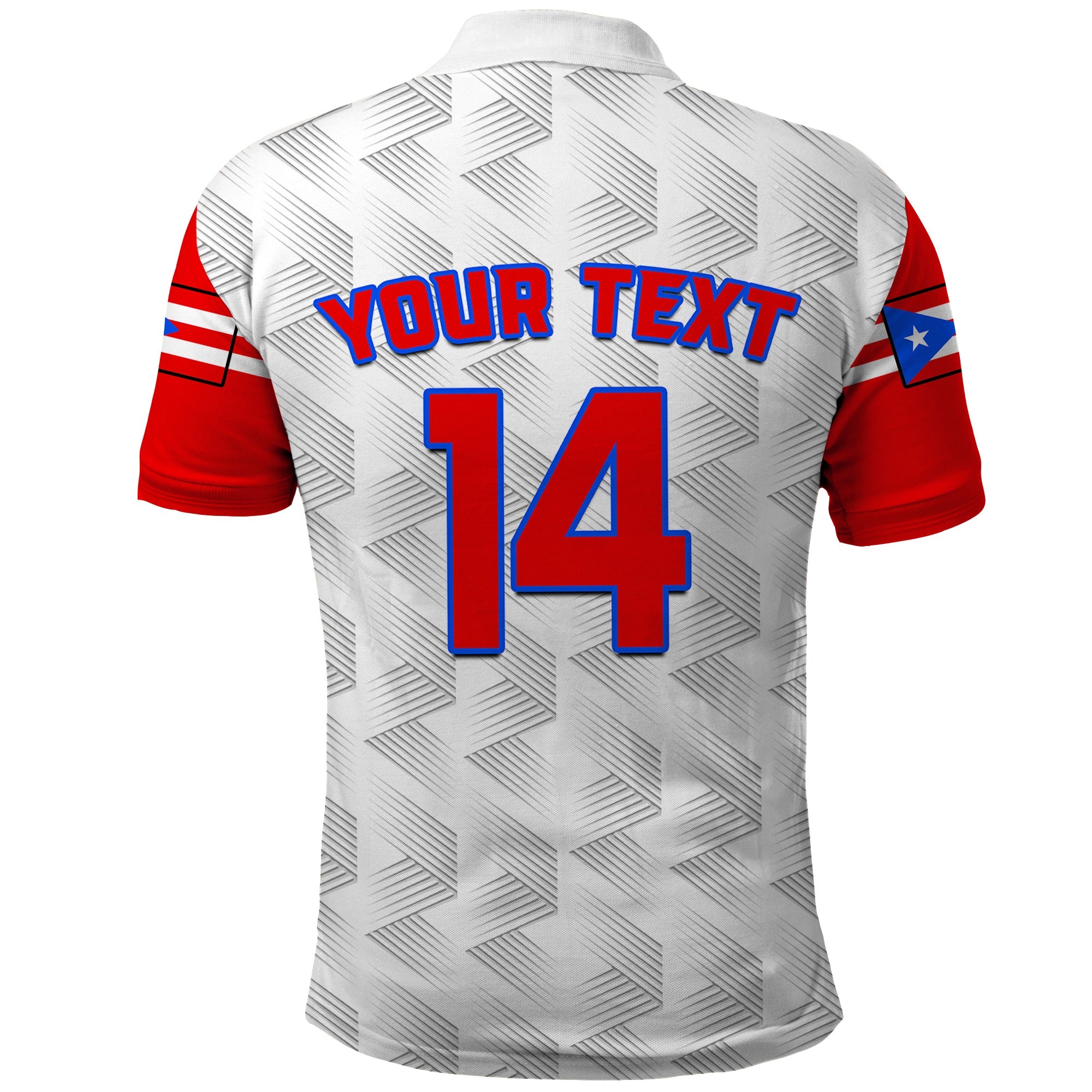 (Custom Text And Number) Puerto Rico Baseball Dynamic Polo Shirt 2023 LT14